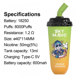 Milk Cup 8000puffs Pod Sekali Pakai